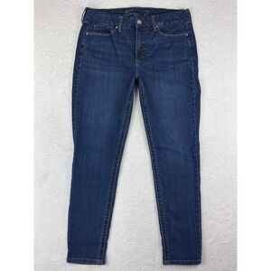 Seven7 Dark Wash Denim Jeans High Rise Stretch Skinny‎ Women's Size 16